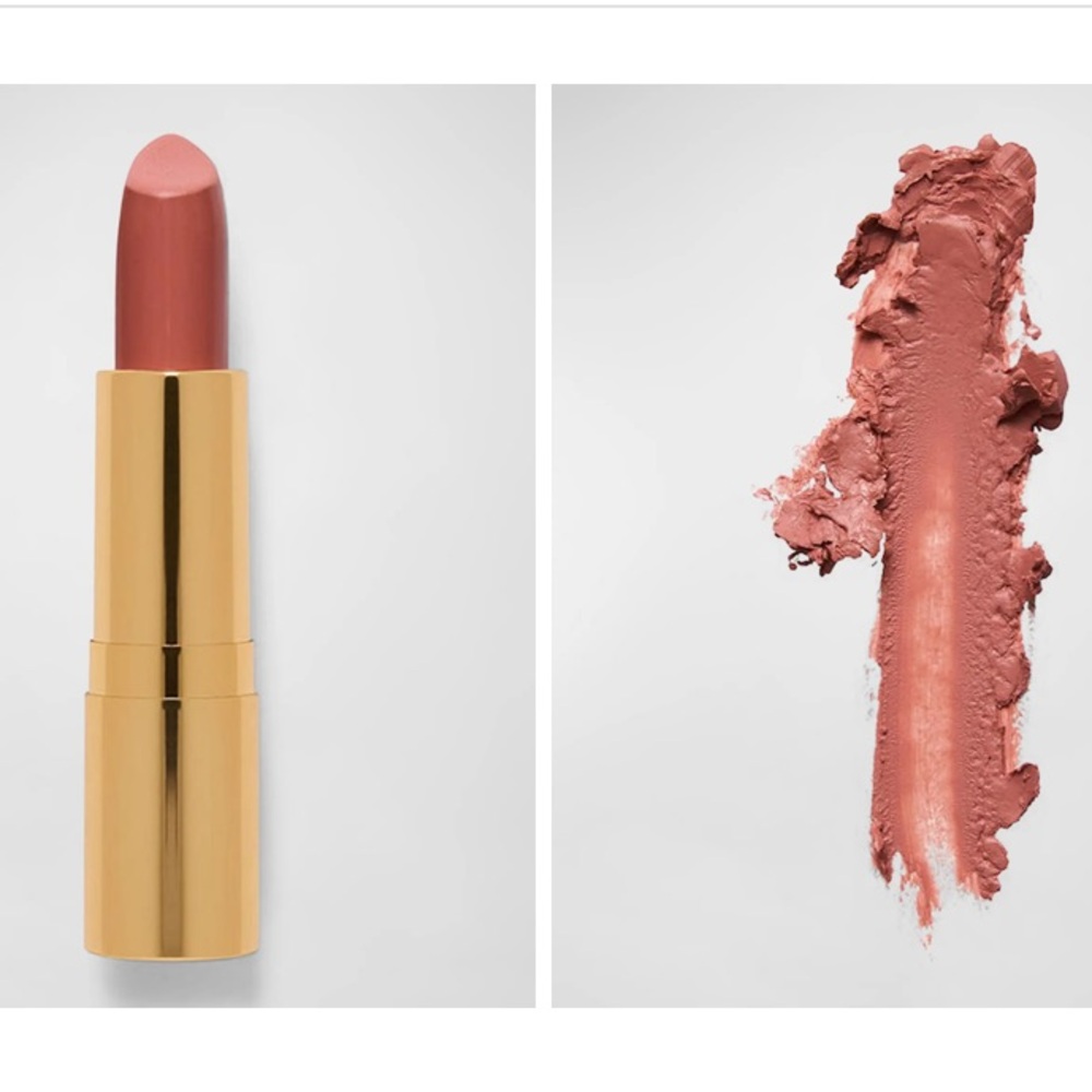 NWT FULL SIZE GEE BEAUTY GOLD SIGNATURE MATTE LIPSTICK IN COCO .12OZ 3.4G